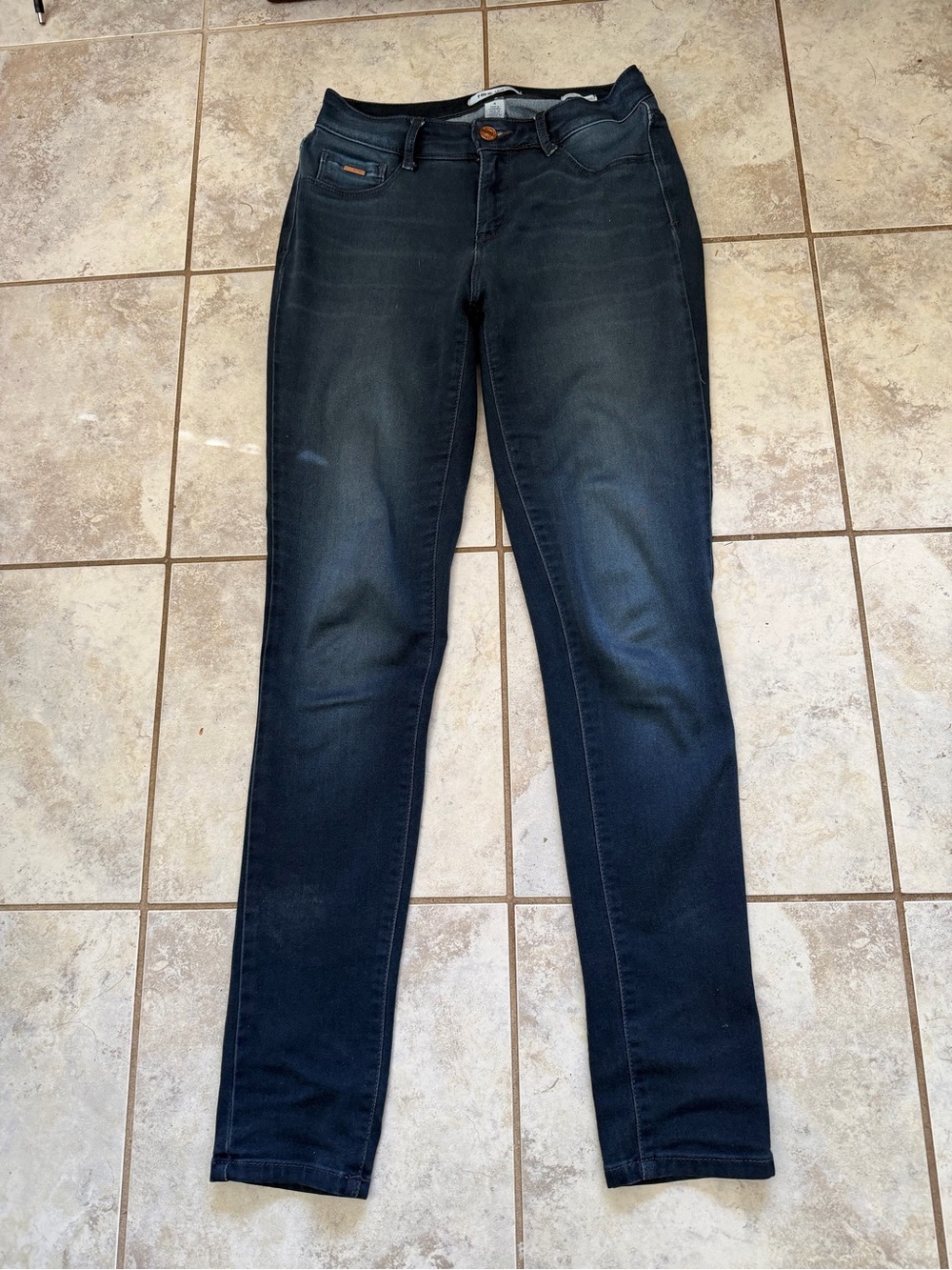 Nine West Women's Dark Indigo Skinny Jeans